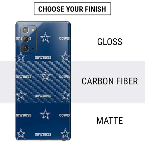NFL Dallas Cowboys Blitz Series Galaxy Note20 5G Skin